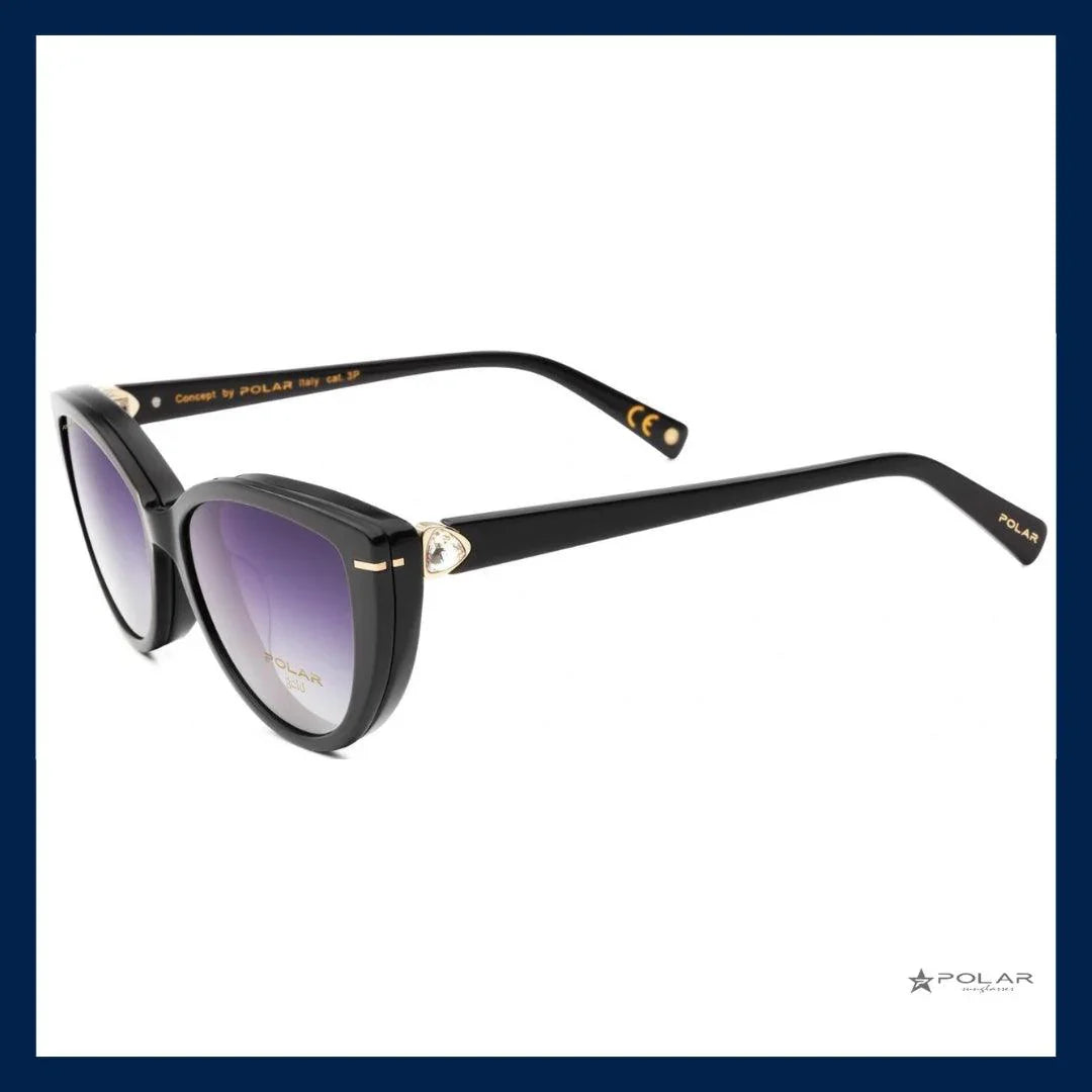 Lunettes POLAR GOLD C JOYA 01 428 CLIP-ON Élégance Praticité